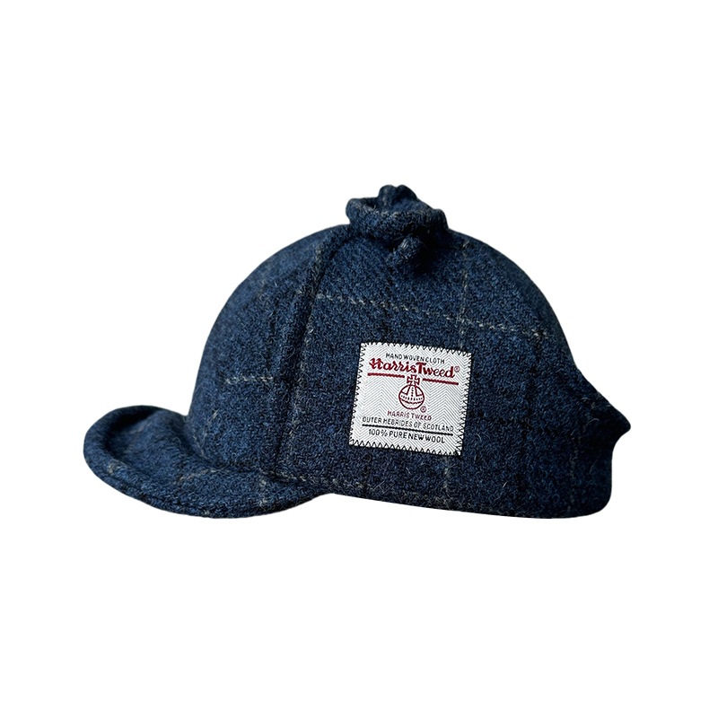 Men Women Harris Tweed Trapper - Trapper Hat Ear Flap 评论和价格