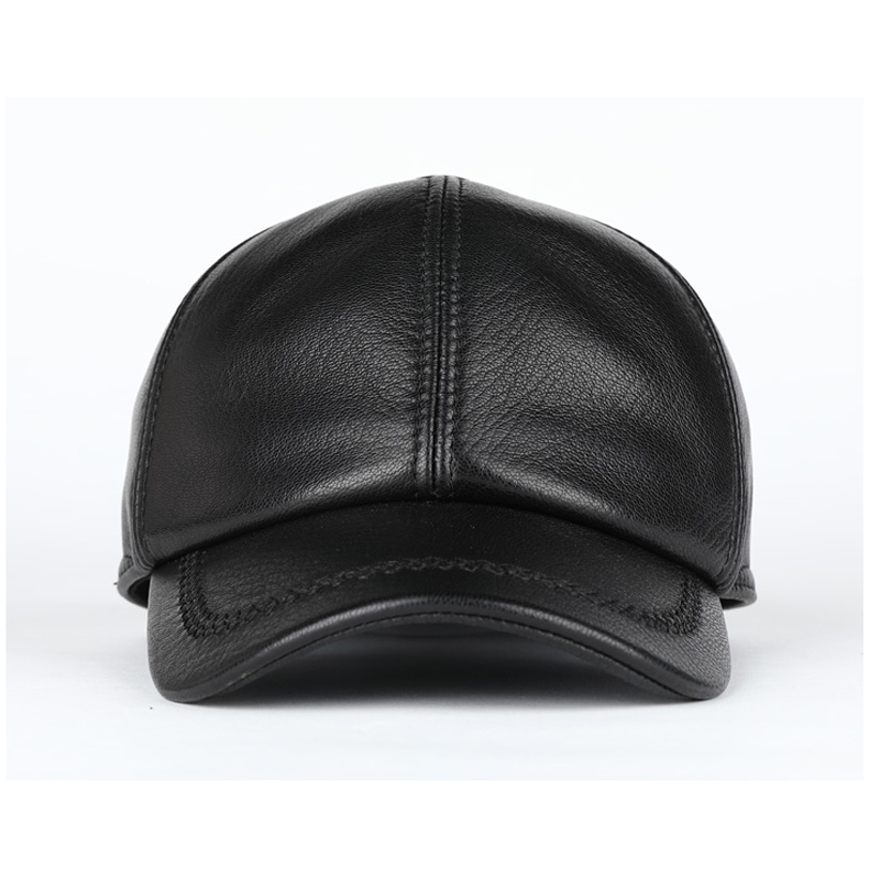 Adult New Genuine Leather Hat  - Baseball Cap Structured 评论和价格