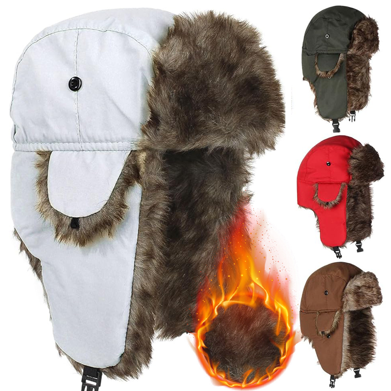 Men's Warm Winter Trapper Avia - Winter Trapper Hat 评论和价格