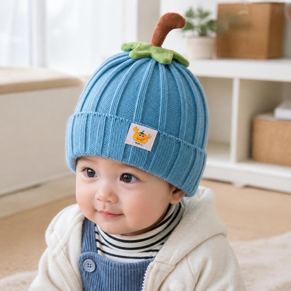 Cute Style Soft Baby Knitted H - Beanie Cuffed Knit 评论和价格