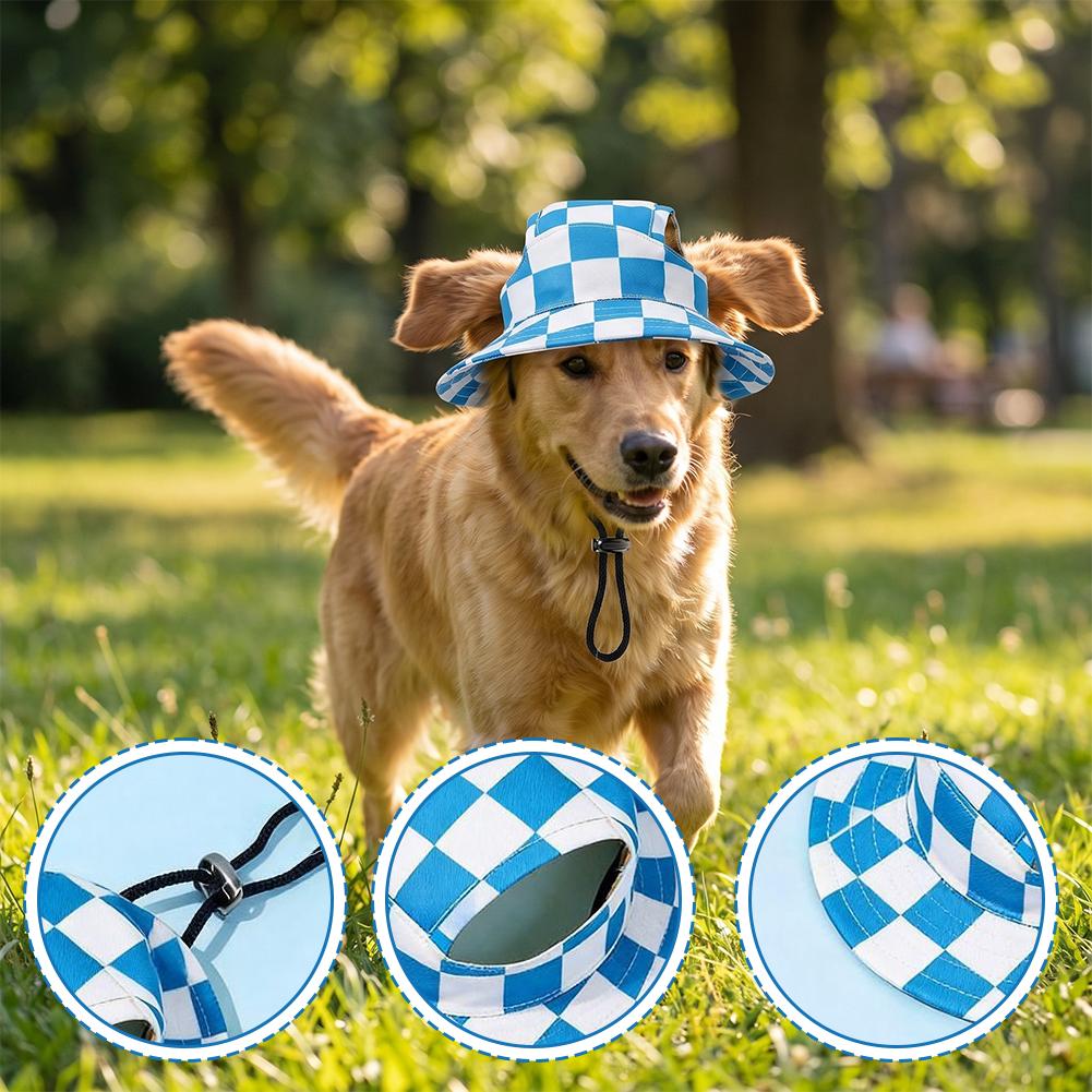 Printed Pet Fisherman Hat With - Bucket Hat Cotton 评论和价格