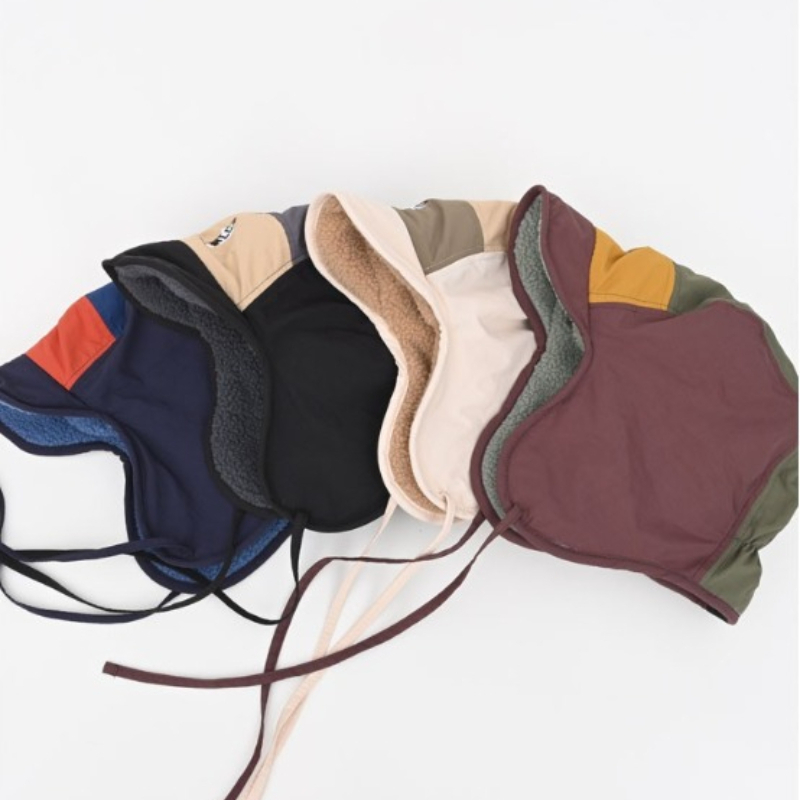 1pcs Retro Patchwork Bomber Ha - Corduroy Cap 5 Panel 评论和价格