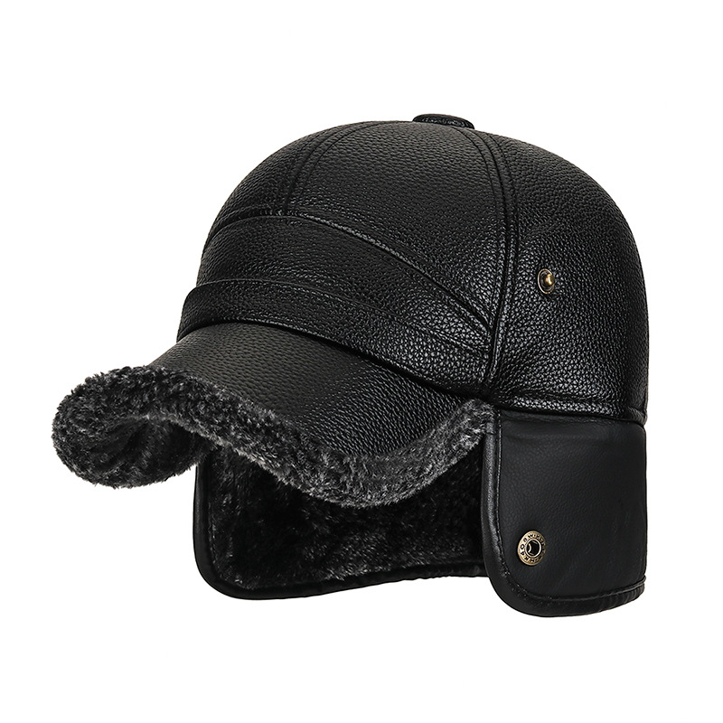 Middle-Aged And Elderly Fur Ha - Baseball Cap Structured 评论和价格