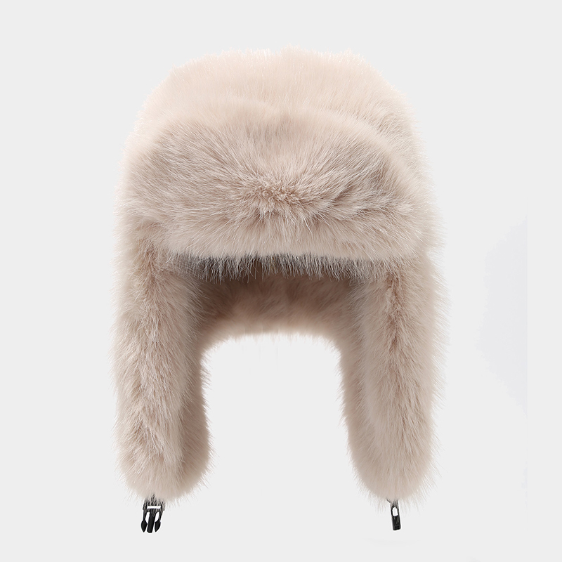 Women Faux Fox Fur Trapper Hat - Trapper Hat Ear Flap 评论和价格