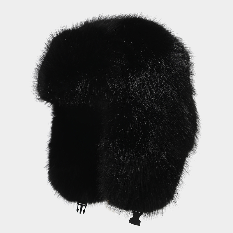 Women Faux Fox Fur Trapper Hat - Trapper Hat Ear Flap 评论和价格