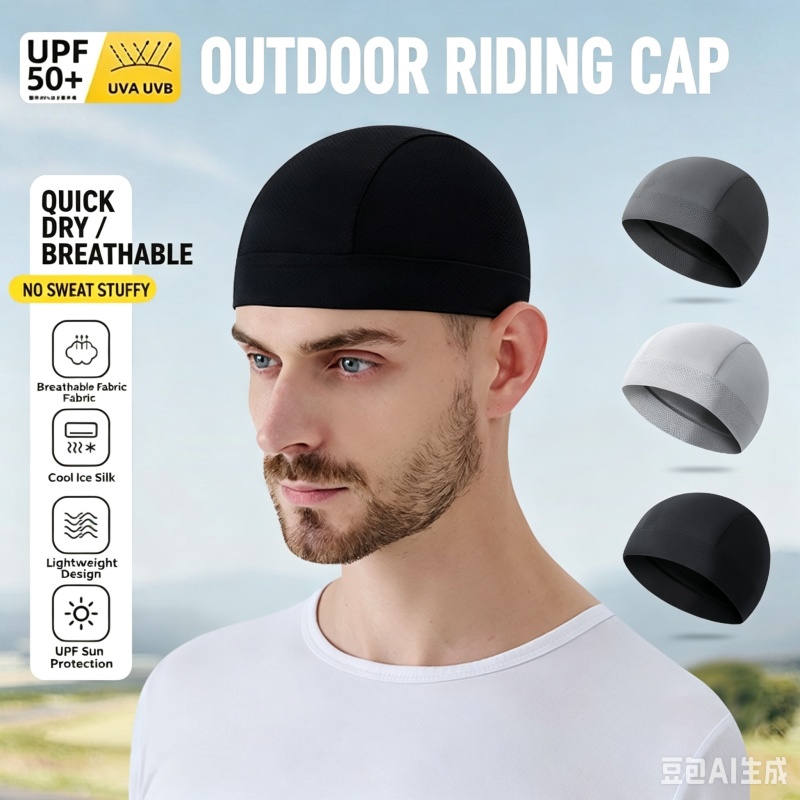 Summer Thin Breathable Mesh Sk - Skull Cap Helmet Liner 评论和价格