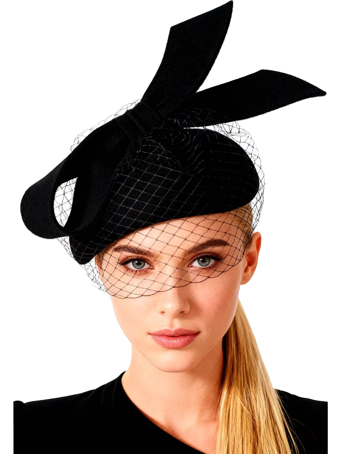 French White Beret Fascinator  - Beret French Wool 评论和价格
