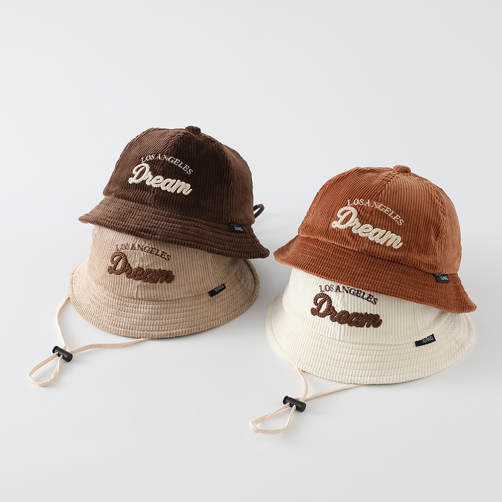 Baby Solid Color Sunscreen Hat - Bucket Hat Cotton 评论和价格