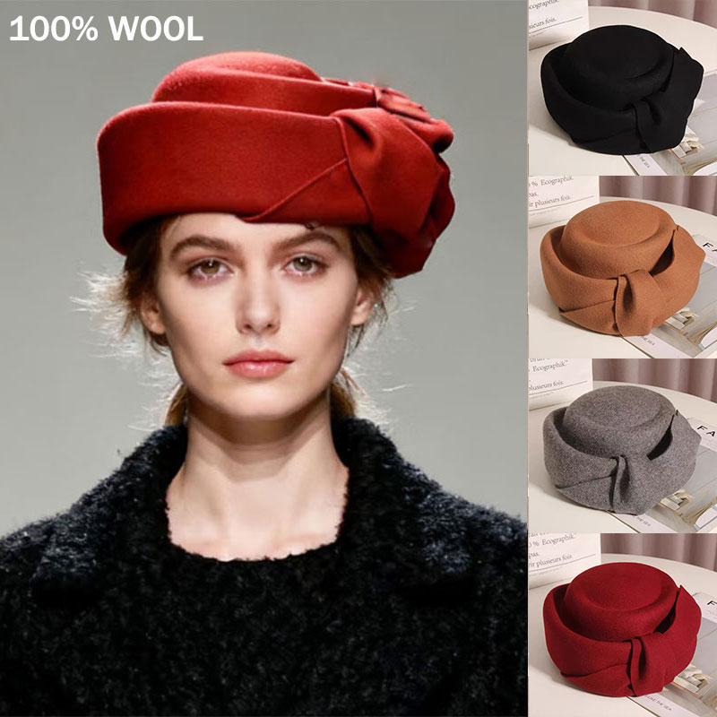 New Classic Wool Felt Beret Wo - Beret French Wool 评论和价格
